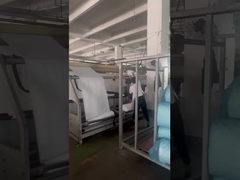 Ηχογράφηση επί τόπου της διαδικασίας παραγωγής του δικού εργοστασίου υφασμάτων της Jiarui Textile Company