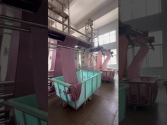 Ηχογράφηση επί τόπου της διαδικασίας παραγωγής του δικού εργοστασίου υφασμάτων της Jiarui Textile Company